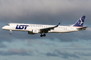 LOT Polish Airlines Embraer ERJ-195LR (ERJ-190-200LR) (SP-LNG) at  Hamburg - Fuhlsbuettel (Helmut Schmidt), Germany