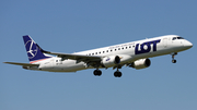 LOT Polish Airlines Embraer ERJ-195LR (ERJ-190-200LR) (SP-LNG) at  Warsaw - Frederic Chopin International, Poland