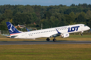 LOT Polish Airlines Embraer ERJ-195LR (ERJ-190-200LR) (SP-LNH) at  Hamburg - Fuhlsbuettel (Helmut Schmidt), Germany