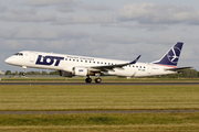 LOT Polish Airlines Embraer ERJ-195LR (ERJ-190-200LR) (SP-LNH) at  Amsterdam - Schiphol, Netherlands