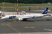 LOT Polish Airlines Embraer ERJ-195LR (ERJ-190-200LR) (SP-LNH) at  Hamburg - Fuhlsbuettel (Helmut Schmidt), Germany