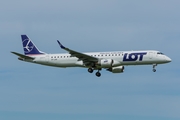 LOT Polish Airlines Embraer ERJ-195LR (ERJ-190-200LR) (SP-LNH) at  Lublin - Świdnik, Poland