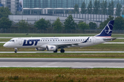 LOT Polish Airlines Embraer ERJ-195LR (ERJ-190-200LR) (SP-LNH) at  Munich, Germany