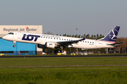 LOT Polish Airlines Embraer ERJ-195LR (ERJ-190-200LR) (SP-LNI) at  Amsterdam - Schiphol, Netherlands