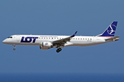LOT Polish Airlines Embraer ERJ-195LR (ERJ-190-200LR) (SP-LNI) at  Gran Canaria, Spain
