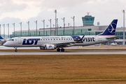 LOT Polish Airlines Embraer ERJ-195LR (ERJ-190-200LR) (SP-LNI) at  Munich, Germany