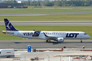 LOT Polish Airlines Embraer ERJ-195LR (ERJ-190-200LR) (SP-LNI) at  Warsaw - Frederic Chopin International, Poland