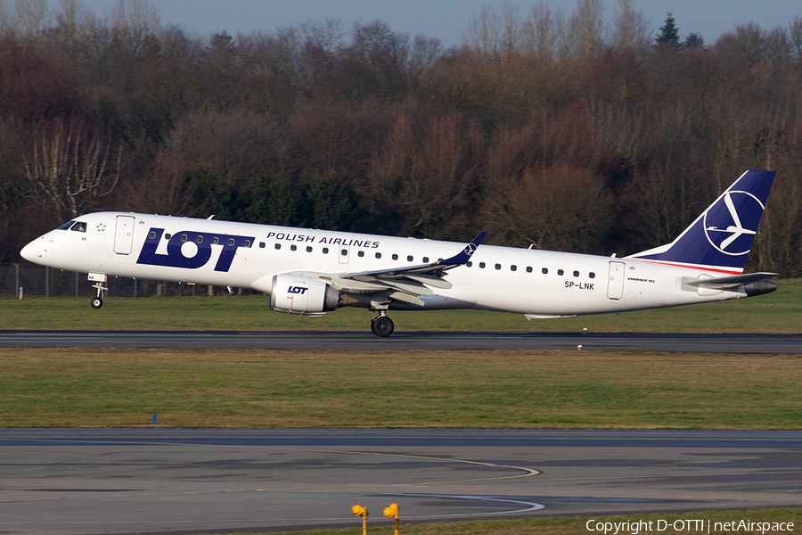 LOT Polish Airlines Embraer ERJ-195LR (ERJ-190-200LR) (SP-LNK) | Photo 363633