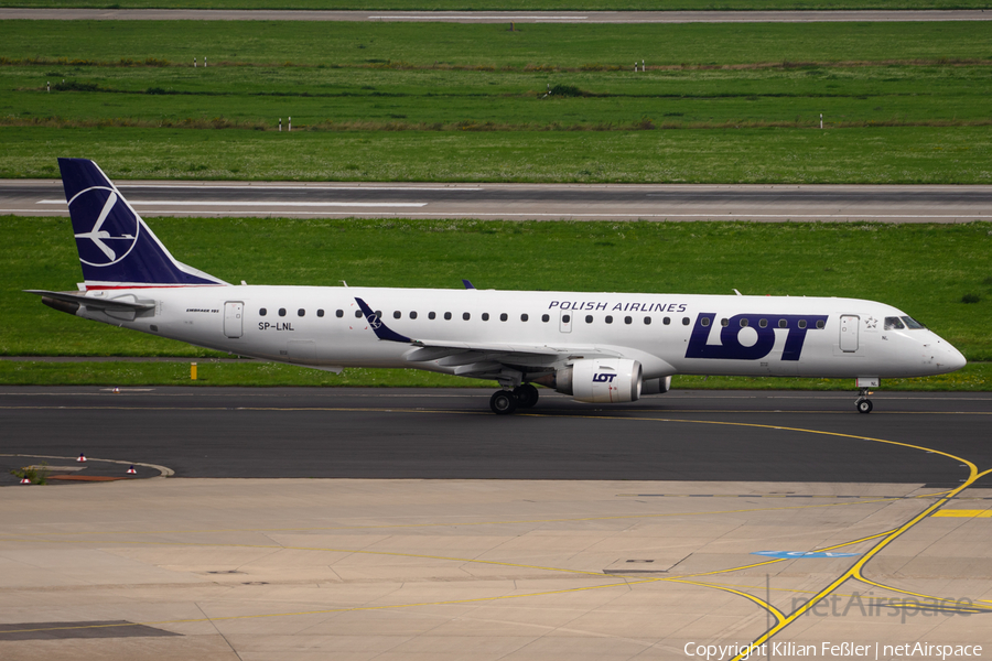 LOT Polish Airlines Embraer ERJ-195AR (ERJ-190-200 IGW) (SP-LNL) | Photo 465985