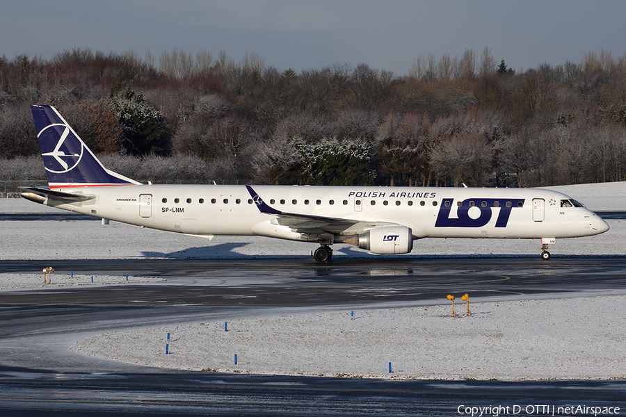 LOT Polish Airlines Embraer ERJ-195LR (ERJ-190-200LR) (SP-LNM) | Photo 289298