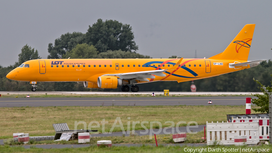 LOT Polish Airlines Embraer ERJ-195LR (ERJ-190-200LR) (SP-LNO) | Photo 378163