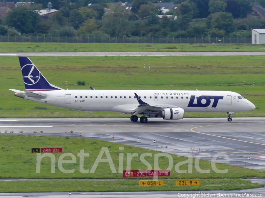 LOT Polish Airlines Embraer ERJ-195LR (ERJ-190-200LR) (SP-LNP) | Photo 469750