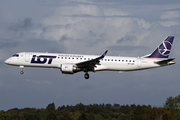 LOT Polish Airlines Embraer ERJ-195LR (ERJ-190-200LR) (SP-LNP) at  Hamburg - Fuhlsbuettel (Helmut Schmidt), Germany