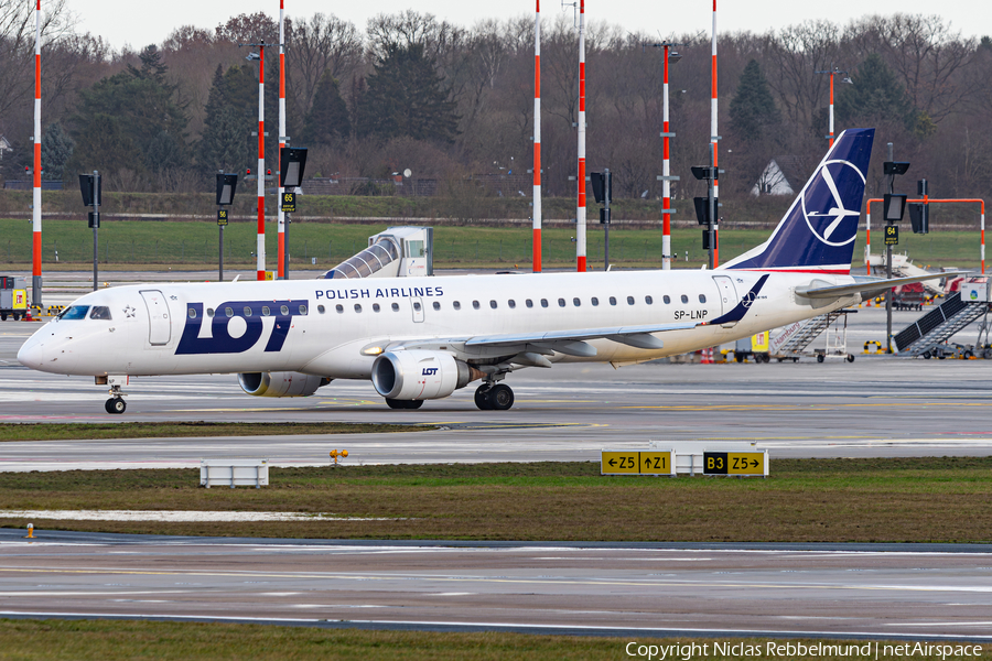 LOT Polish Airlines Embraer ERJ-195LR (ERJ-190-200LR) (SP-LNP) | Photo 603644