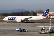 LOT Polish Airlines Boeing 787-8 Dreamliner (SP-LRA) at  Budapest - Ferihegy International, Hungary