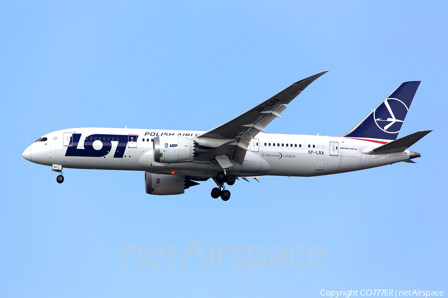 LOT Polish Airlines Boeing 787-8 Dreamliner (SP-LRA) | Photo 56770