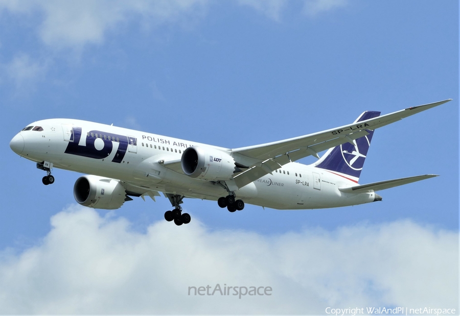LOT Polish Airlines Boeing 787-8 Dreamliner (SP-LRA) | Photo 450858