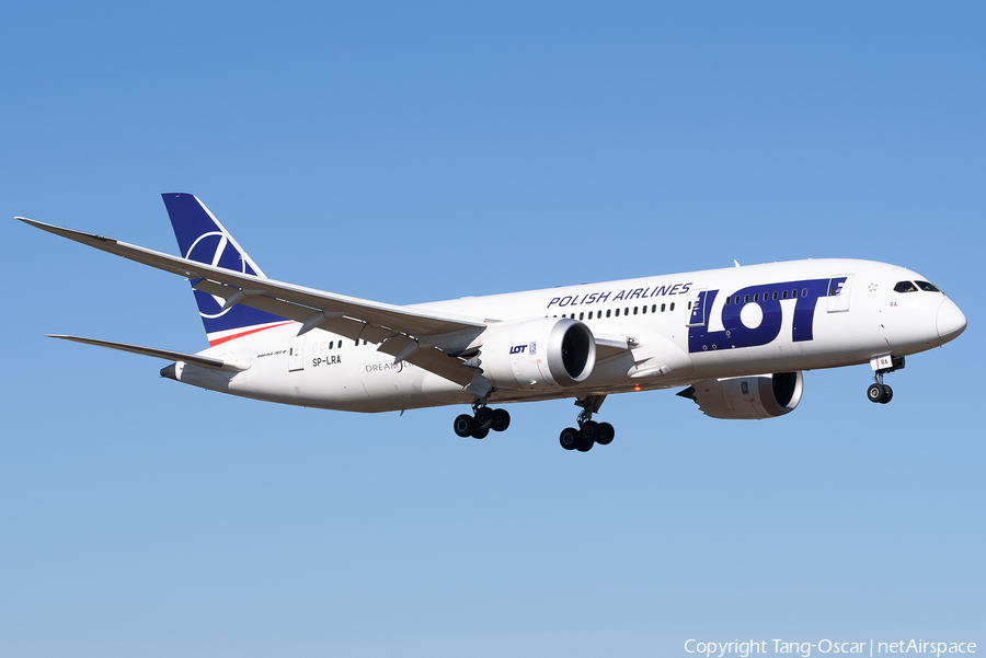 LOT Polish Airlines Boeing 787-8 Dreamliner (SP-LRA) | Photo 507198