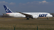 LOT Polish Airlines Boeing 787-8 Dreamliner (SP-LRB) at  Budapest - Ferihegy International, Hungary