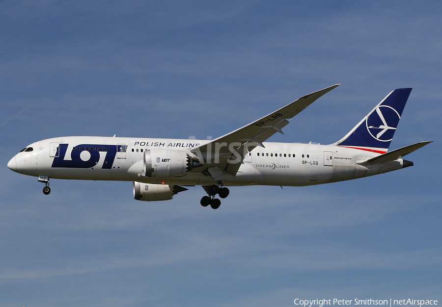 LOT Polish Airlines Boeing 787-8 Dreamliner (SP-LRB) | Photo 300969