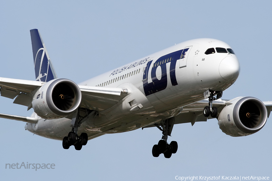 LOT Polish Airlines Boeing 787-8 Dreamliner (SP-LRB) | Photo 32447