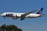 LOT Polish Airlines Boeing 787-8 Dreamliner (SP-LRD) at  Warsaw - Frederic Chopin International, Poland