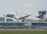 LOT Polish Airlines Boeing 787-8 Dreamliner (SP-LRF) at  Warsaw - Frederic Chopin International, Poland