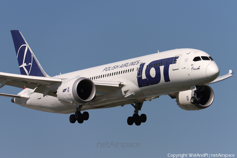 LOT Polish Airlines Boeing 787-8 Dreamliner (SP-LRF) | Photo 471956