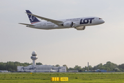 LOT Polish Airlines Boeing 787-8 Dreamliner (SP-LRF) at  Warsaw - Frederic Chopin International, Poland