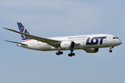 LOT Polish Airlines Boeing 787-8 Dreamliner (SP-LRF) at  Warsaw - Frederic Chopin International, Poland