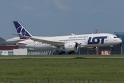 LOT Polish Airlines Boeing 787-8 Dreamliner (SP-LRF) at  Warsaw - Frederic Chopin International, Poland