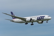 LOT Polish Airlines Boeing 787-8 Dreamliner (SP-LRF) at  Warsaw - Frederic Chopin International, Poland