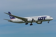 LOT Polish Airlines Boeing 787-8 Dreamliner (SP-LRF) at  Warsaw - Frederic Chopin International, Poland