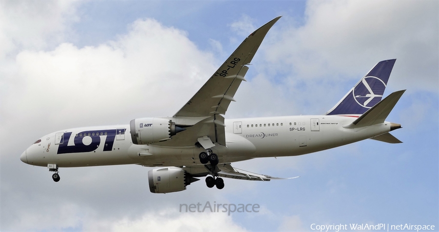 LOT Polish Airlines Boeing 787-8 Dreamliner (SP-LRG) | Photo 444532