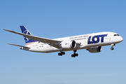 LOT Polish Airlines Boeing 787-8 Dreamliner (SP-LRG) at  Warsaw - Frederic Chopin International, Poland