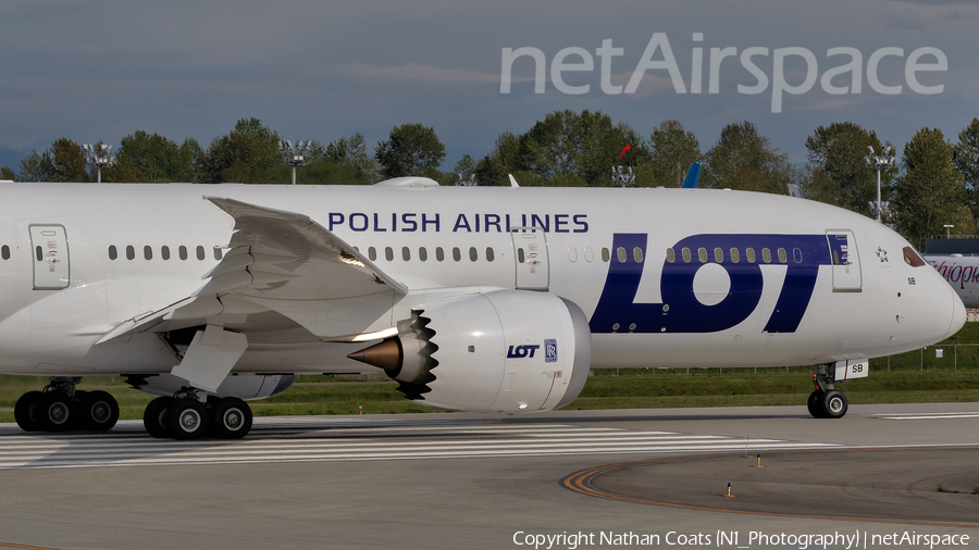 LOT Polish Airlines Boeing 787-9 Dreamliner (SP-LSB) | Photo 241894