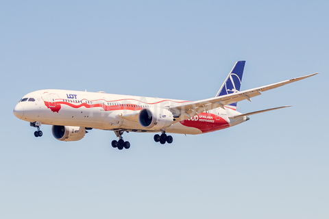 LOT Polish Airlines Boeing 787-9 Dreamliner (SP-LSC) at  Luqa - Malta International, Malta