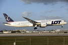 LOT Polish Airlines Boeing 787-9 Dreamliner (SP-LSD) at  Miami - International, United States