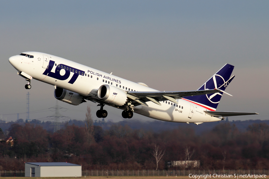 LOT Polish Airlines Boeing 737-8 MAX (SP-LVA) | Photo 286546