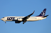 LOT Polish Airlines Boeing 737-8 MAX (SP-LVA) at  London - Heathrow, United Kingdom