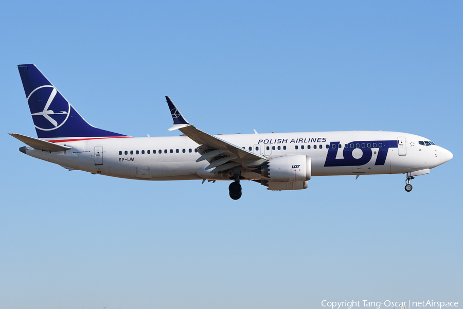 LOT Polish Airlines Boeing 737-8 MAX (SP-LVA) | Photo 500045
