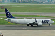 LOT Polish Airlines Boeing 737-8 MAX (SP-LVA) at  Warsaw - Frederic Chopin International, Poland