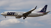 LOT Polish Airlines Boeing 737-8 MAX (SP-LVB) at  London - Heathrow, United Kingdom