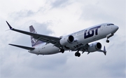 LOT Polish Airlines Boeing 737-8 MAX (SP-LVB) at  Warsaw - Frederic Chopin International, Poland