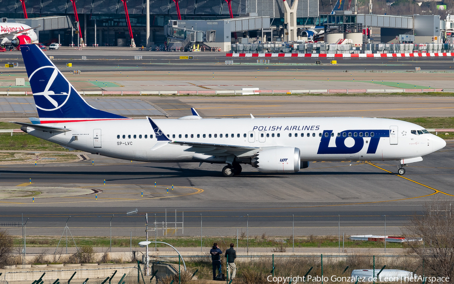 LOT Polish Airlines Boeing 737-8 MAX (SP-LVC) | Photo 338822