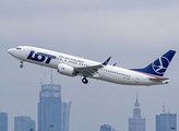 LOT Polish Airlines Boeing 737-8 MAX (SP-LVC) at  Warsaw - Frederic Chopin International, Poland