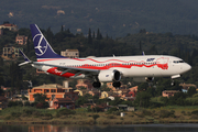LOT Polish Airlines Boeing 737-8 MAX (SP-LVD) at  Corfu - International, Greece