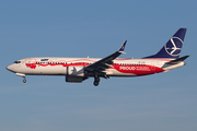 LOT Polish Airlines Boeing 737-8 MAX (SP-LVD) at  London - Heathrow, United Kingdom