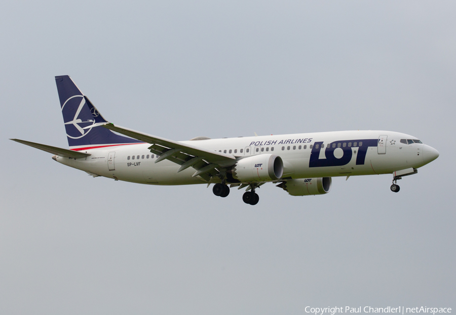 LOT Polish Airlines Boeing 737-8 MAX (SP-LVF) | Photo 460231