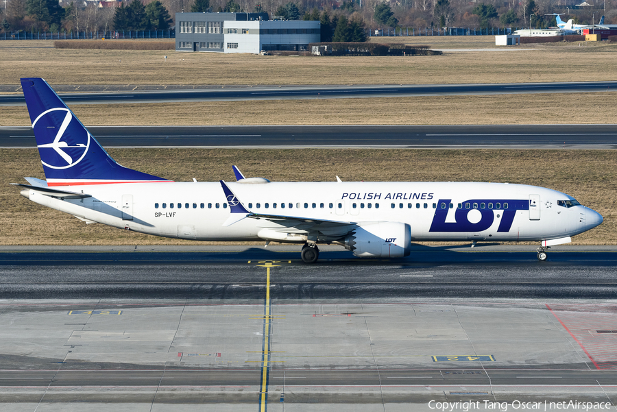 LOT Polish Airlines Boeing 737-8 MAX (SP-LVF) | Photo 507650